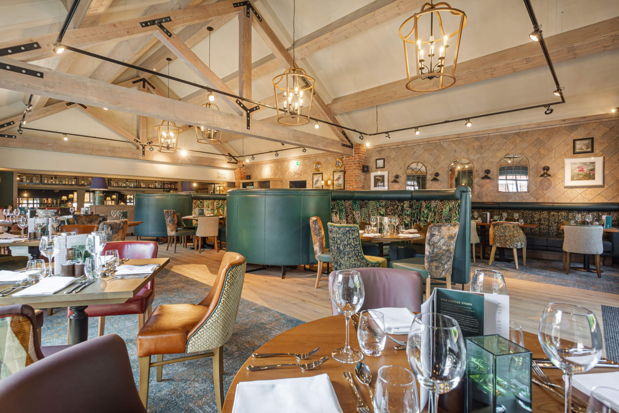 The George Hotel Amesbury Dining in the Restaurant scaled